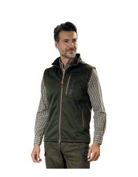 Gilet Verde Soft Shell Percussion