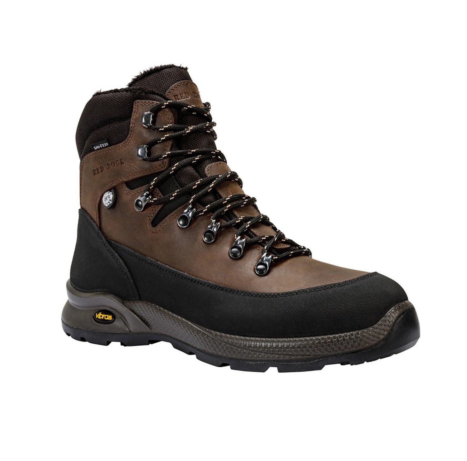 Scarpone Termico Marrone Impermeabile Spo-Tex Suola Vibram