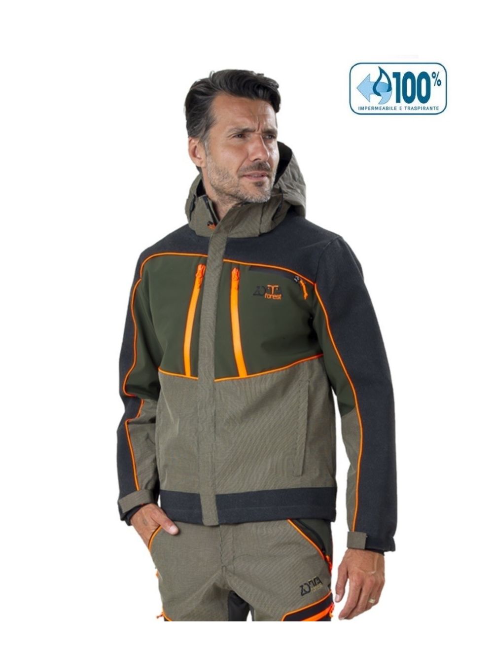 Giacca Extra Strong Kevlar Super Resistente Impermeabile