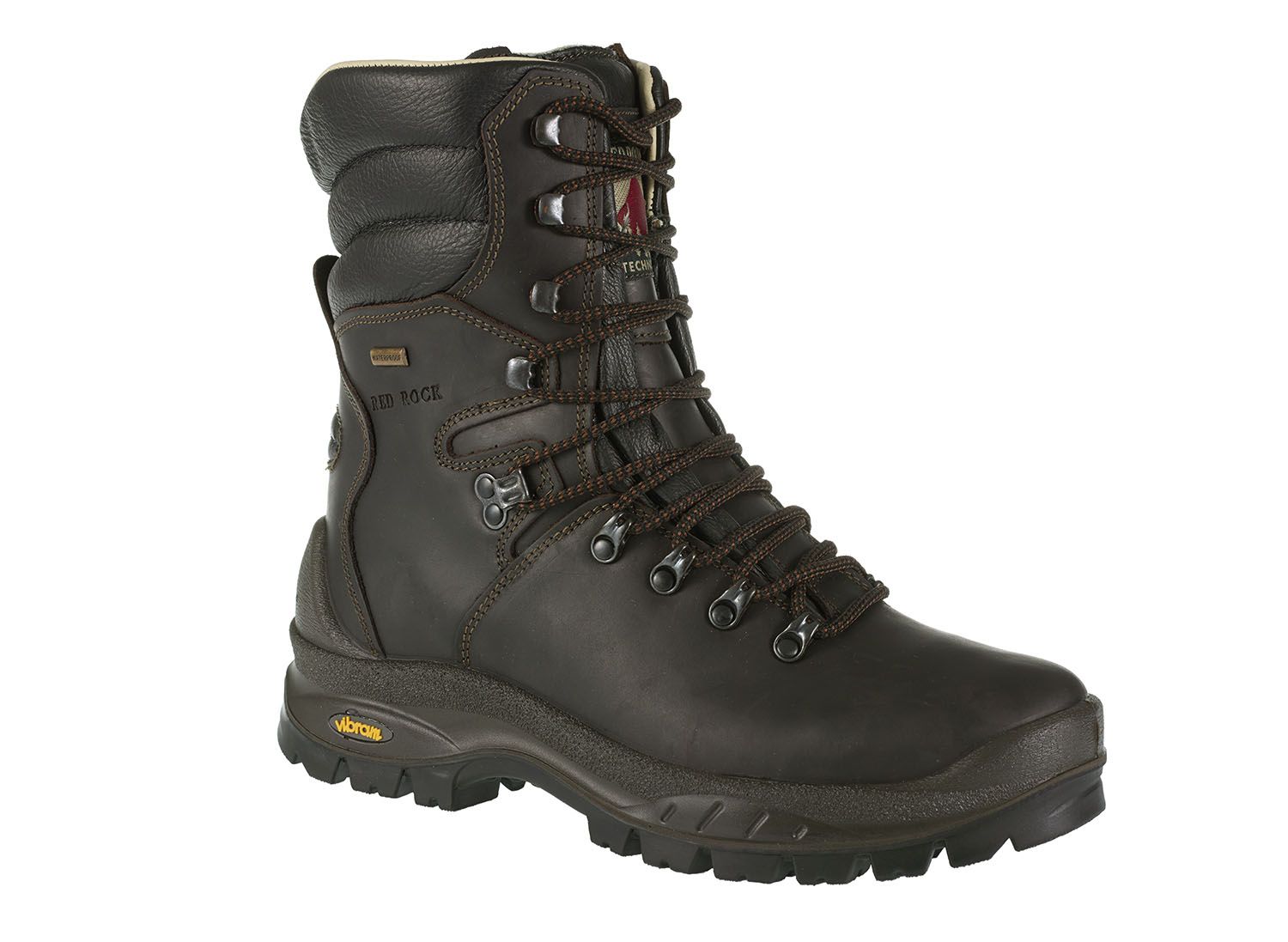 Stivale Marrone Impermeabile Vibram Waterproof